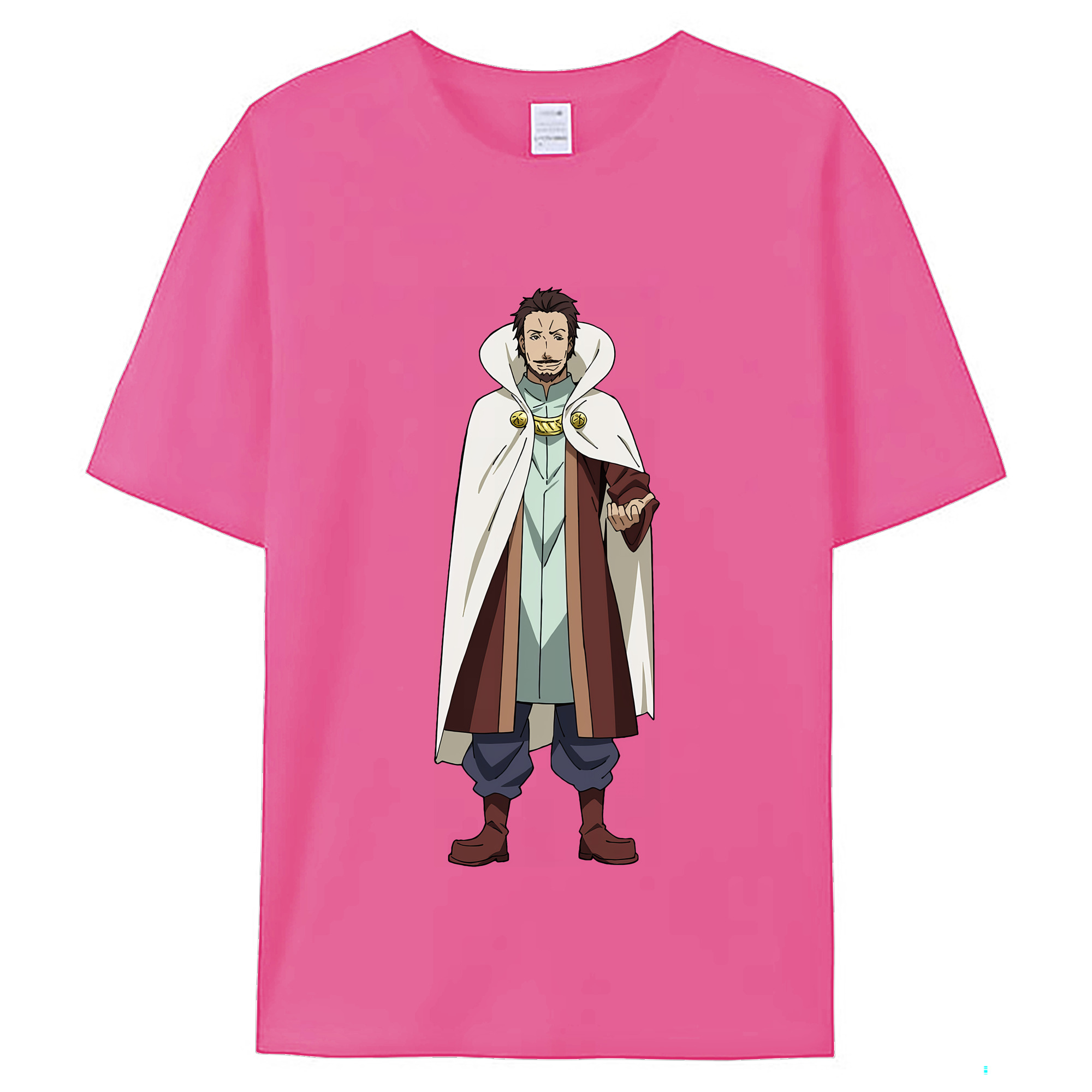 （画像用） 転スラ Regarding Reincarnated to Slime レディースカジュアルプリントTシャツ（綿100％）
